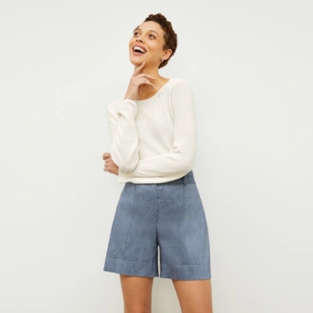 MM LaFleur Caitlin Short - Chambray Size 8/M